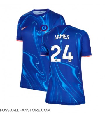 Chelsea Reece James #24 Replik Heimtrikot Damen 2024-25 Kurzarm